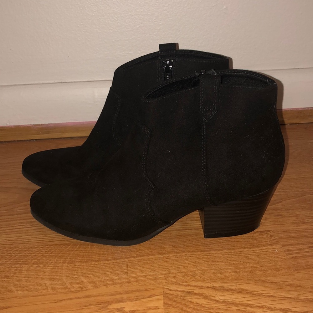 Black booties